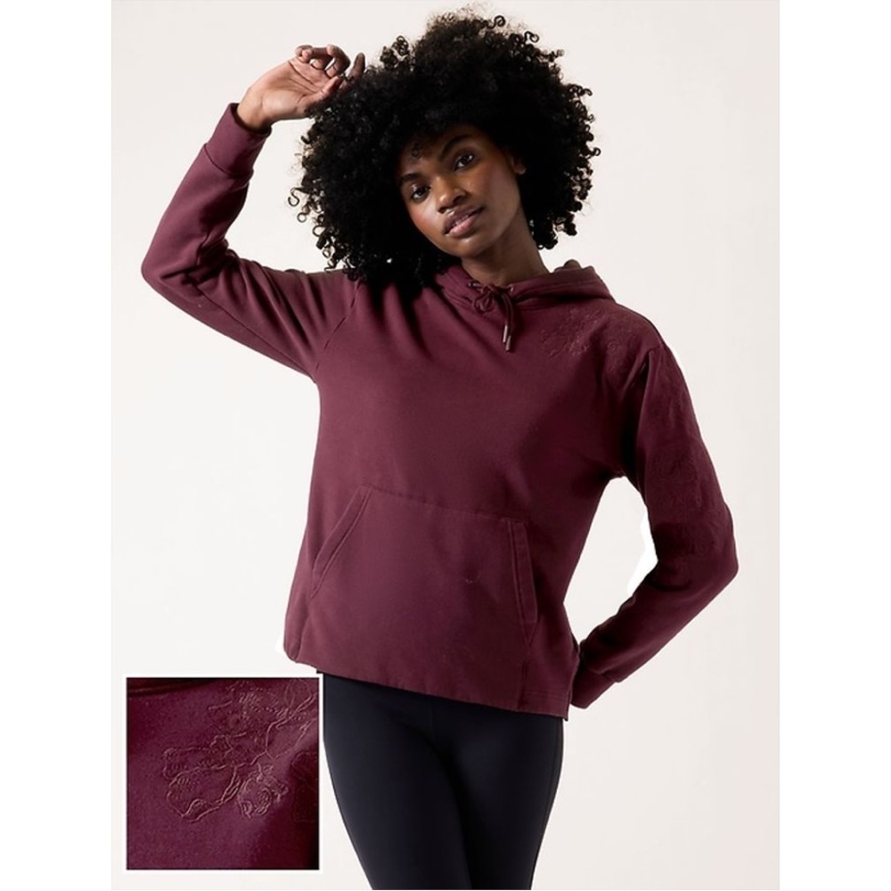 Women's Burgundy Hoodie